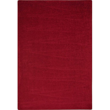 Kid Essentials - Misc Sold Color Area Rugs Endurance, 12'x6', Burgundy