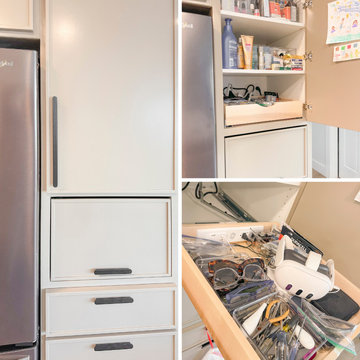 Travis’ Pull-Out Pantry Charging Drawer