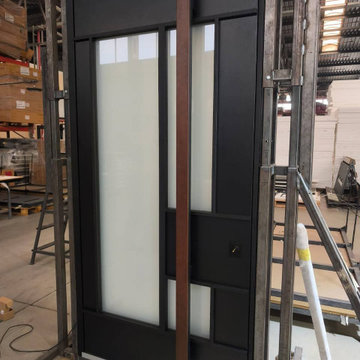 Custom order Pivot 1311 Black with Smart Glass - choose frosted or clear glass d