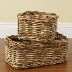 LOGAN WOVEN BASKETS - Baskets