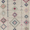 CosmoLiving Soleil Native Ivory Tribal Moroccan Area Rug, 4'x6'