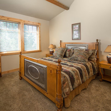 Brasada Ranch home design single story  with media room over garage