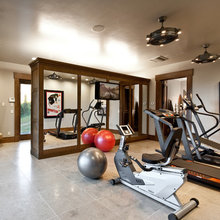 Garage gym/art studio