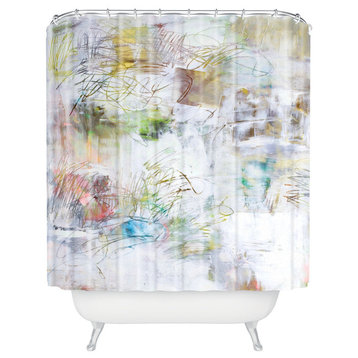 Kent Youngstrom Creamsicle Shower Curtain