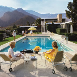 Slim Aarons, Poolside Glamour, 1970 (Limited Edition Estate Print - Artwork