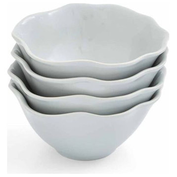 Portmeirion Sophie Conran Floret All Purpose Bowl, 7 Inch - Dove Grey