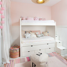 Emma’s New Room:pink Walls,white Furniture