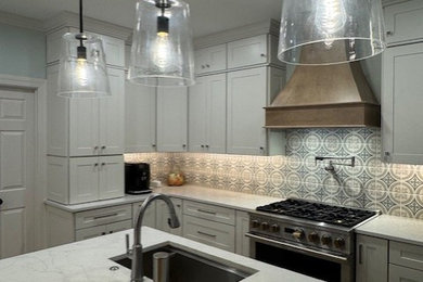 Kitchen - transitional kitchen idea in Other