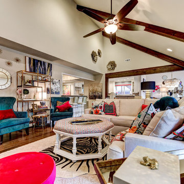 Before and After Living spaces
