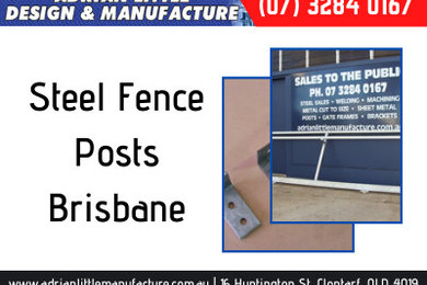 Steel Fence Posts Brisbane | Call (07) 3284 0167 | Adrian Little Design & Manufa