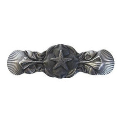 Inviting Home Inc. - Seaside Pull, Antique-Style Pewter - Cabinet And Drawer Handle Pulls
