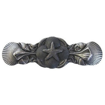 Seaside Pull, Antique-Style Pewter