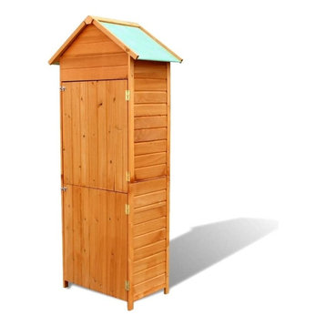 vidaXL Garden Wooden Cabinet Waterproof