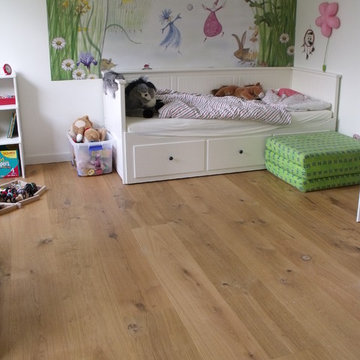 Hain Parkett Naturholzböden  Castello Eiche gebürstet, leicht weiß geölt