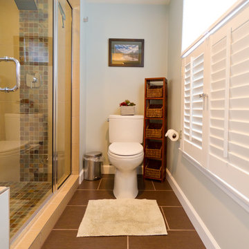 Bathroom, designed by Colette Sonby