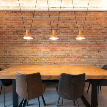 Comedor estilo industrial