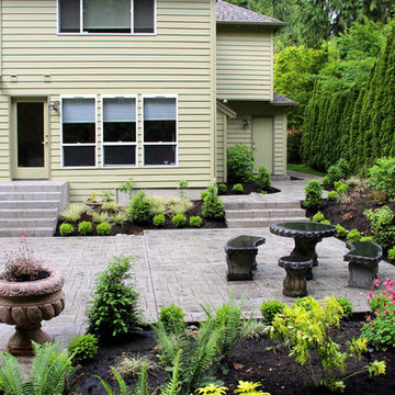 Formal Backyard Garden