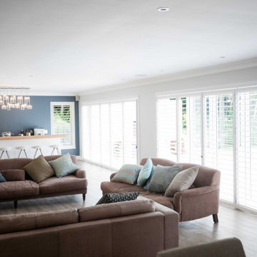 Living Room Interior Design, Supply and Final Styling in Bristol