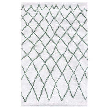 Safavieh Augustine Collection AGT850 Rug, Ivory/Green, 6'4" x 9'6"