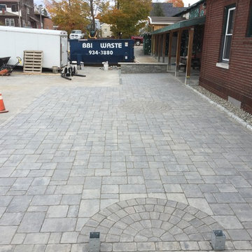 Grand Baxter paver for Norway Brewing Company Beer Garden