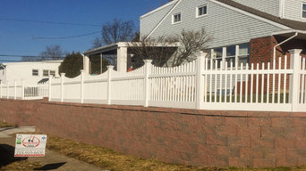 Replacing retaining wall, driveway,  steps and walkway