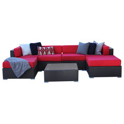 Tropical Outdoor Lounge Sets by M&E Sales