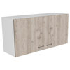 Wall Cabinet Toran, White / Light Gray