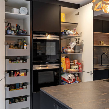 Black Nobilia Kitchen in Hughendon Valley