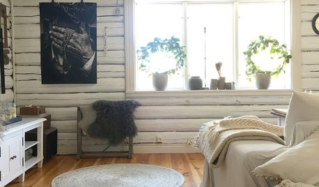 Houzz Tour: Från brunmurrigt till vitt drömhem på ett år