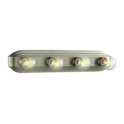 Hampton Bay 4-Light Bath Bar - Bathroom Vanity Lighting