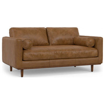 Morrison 72-inch Sofa, Genuine Leather