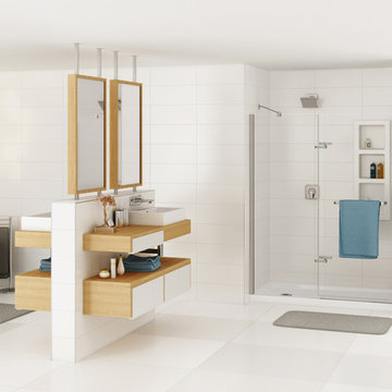 Ella and Reveal Shower Doors