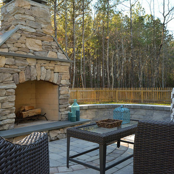 Cozy Patio and Fireplace