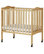 Dream On Me, 2 in 1 Lightweight Folding PorTable Crib, Natural