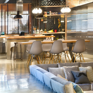 Bajo comercial convertido en loft