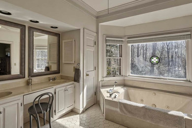 Elegant bathroom photo in Other