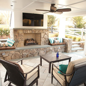 High End Deck and Lower Living Space