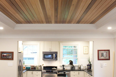 Living room - living room idea in Montreal