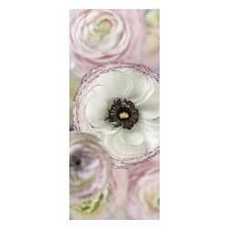 American Wallpaper & Design - Flower Wallpaper for Door - Wallpaper