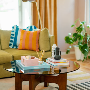 Vibrant Mid Century Modern Home