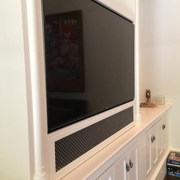 Cabinet Modification- Free Hang Large TV