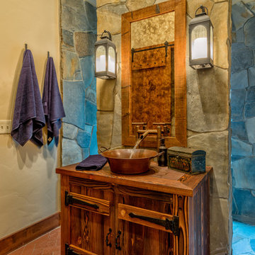 Colonial Style Pool House