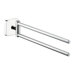 Hansgrohe PuraVida Dual Towel Bar 41512000 - Bath Products