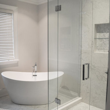 Bathroom Installation in Collaboration with Oakville Kitchen and Bath Centre