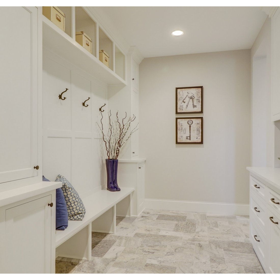 Mudroom Locker Area