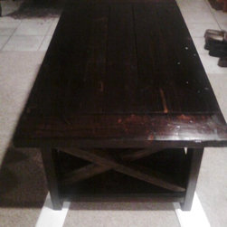Rustic coffee table - Products