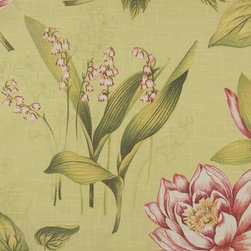 Phoebe Printed Springtime Linen Custom Made Curtains - Products