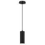 Eurofase - Eurofase Neptune 1-Light LED Pendant/Flushmount, Black/Black - The ridged anodized aluminum joiners connects the different extensions in your choice of white, black or gold.