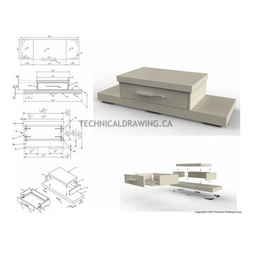 Millwork Shop Drawings Renderings