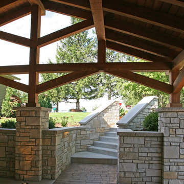 Booth Lake Portico & Exterior Remodel